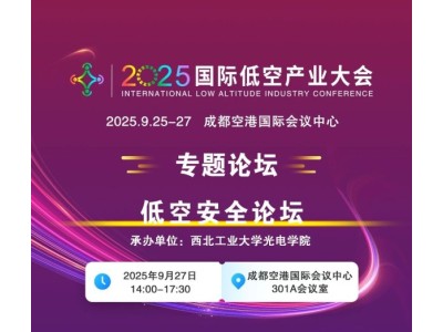 2025国际低空产业大会专题论坛——低空安全论坛
